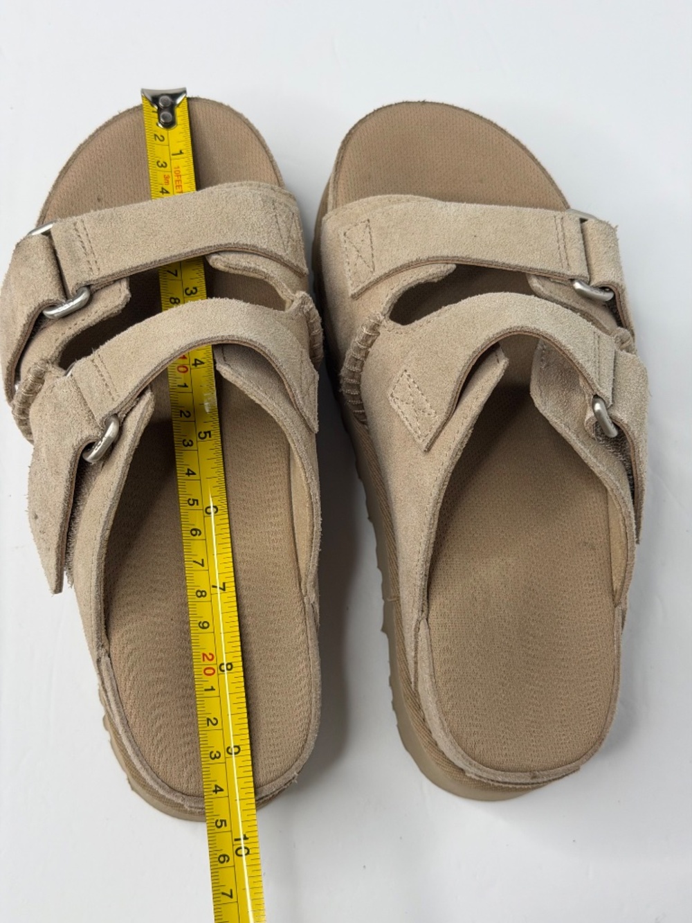 UGG Goldenstar Hi Slide Platform Sandals shoes exclusively for anthropology - Picture 7 of 13